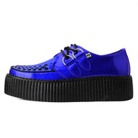 Viva High Creeper Blue Metallic Sparkle Vegan