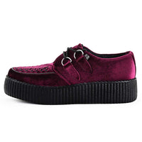 Viva High Creeper Burgundy Velvet