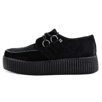 Viva High Creeper in velluto nero