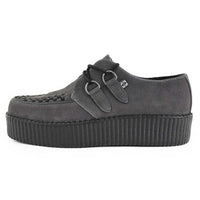 Viva High Creeper Charcoal Suede