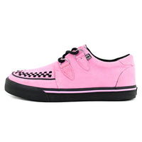 Creeper Sneaker Pink Suede