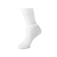 White Lolita Sock