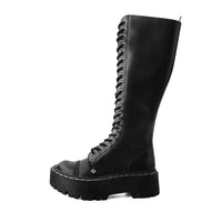 Double Decker 20-Eye Stiefel Schwarz TUKskin™