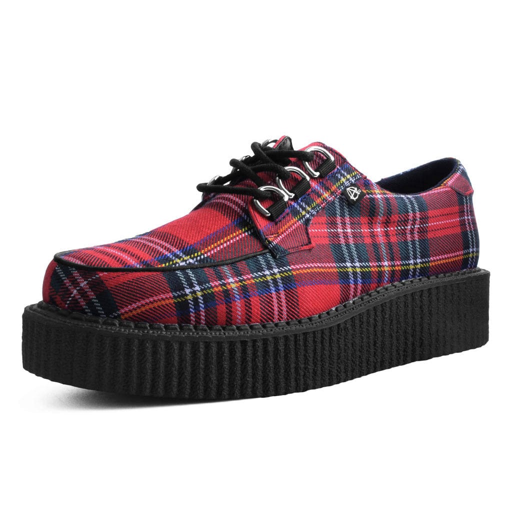 TUK Shoes Anarchic Creeper Tartan