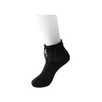 T.U.K. Ankle Socks Black Lolita Womens